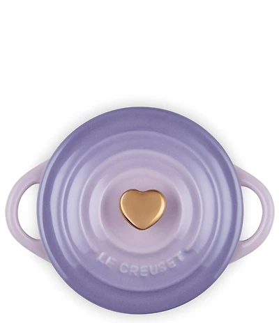 Le Creuset Mini L'Amour Collection Heart Knob Mini Round Cocotte