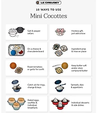 Le Creuset Mini Round Cocotte Artichaut, 14-oz