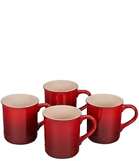 Le Creuset 14 oz. Mugs, Set of 4