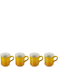 Le Creuset Mugs Set of 4 - Nectar