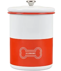 Le Creuset Pet Collection Treat Jar with Stainless Steel Knob