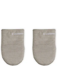 Le Creuset Set of 2 Mini Oven Mitts - 8 in