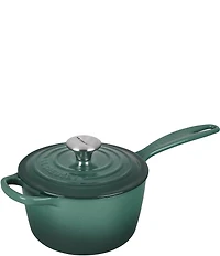 Le Creuset Signature 1.75-Quart Enameled Cast Iron Saucepan with Stainless Steel Knob