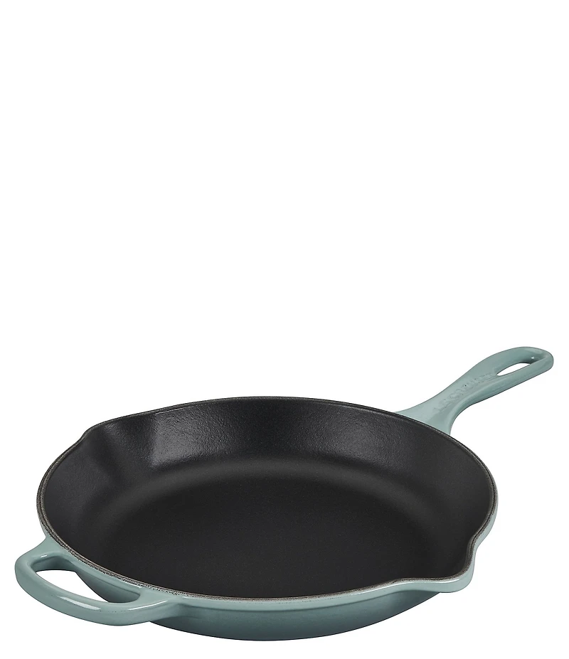 Le Creuset Signature 10.25#double; Enameled Cast Iron Handle Skillet