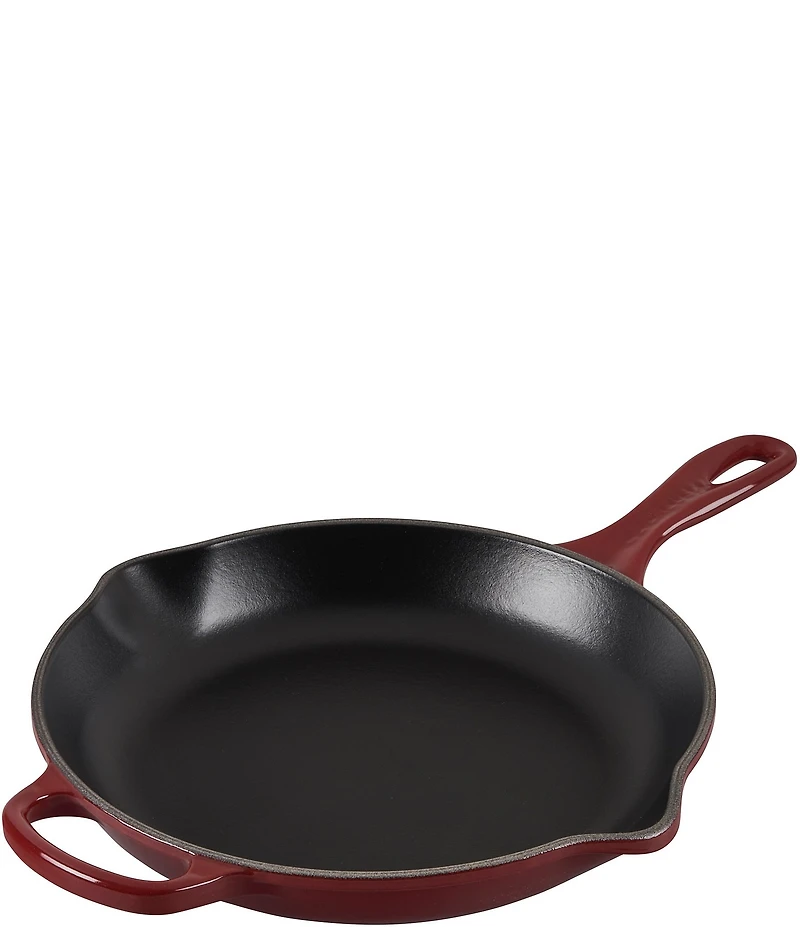 Le Creuset Signature 10.25#double; Enameled Cast Iron Handle Skillet