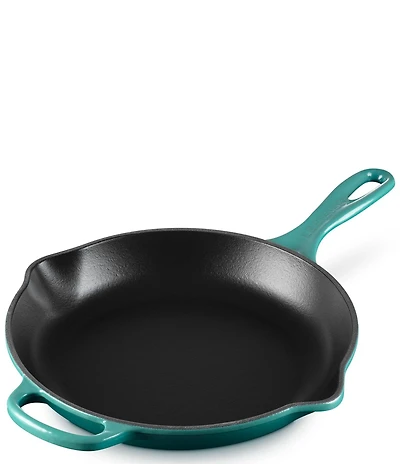 Le Creuset Signature 10.25#double; Enameled Cast Iron Handle Skillet