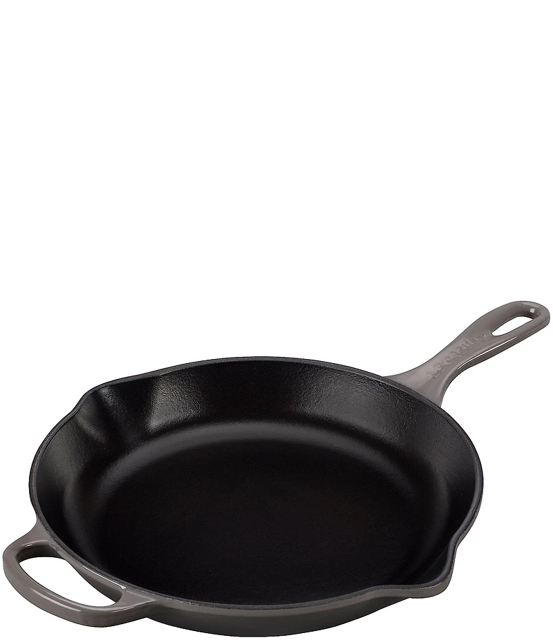 Le Creuset Signature 10.25#double; Enameled Cast Iron Handle Skillet