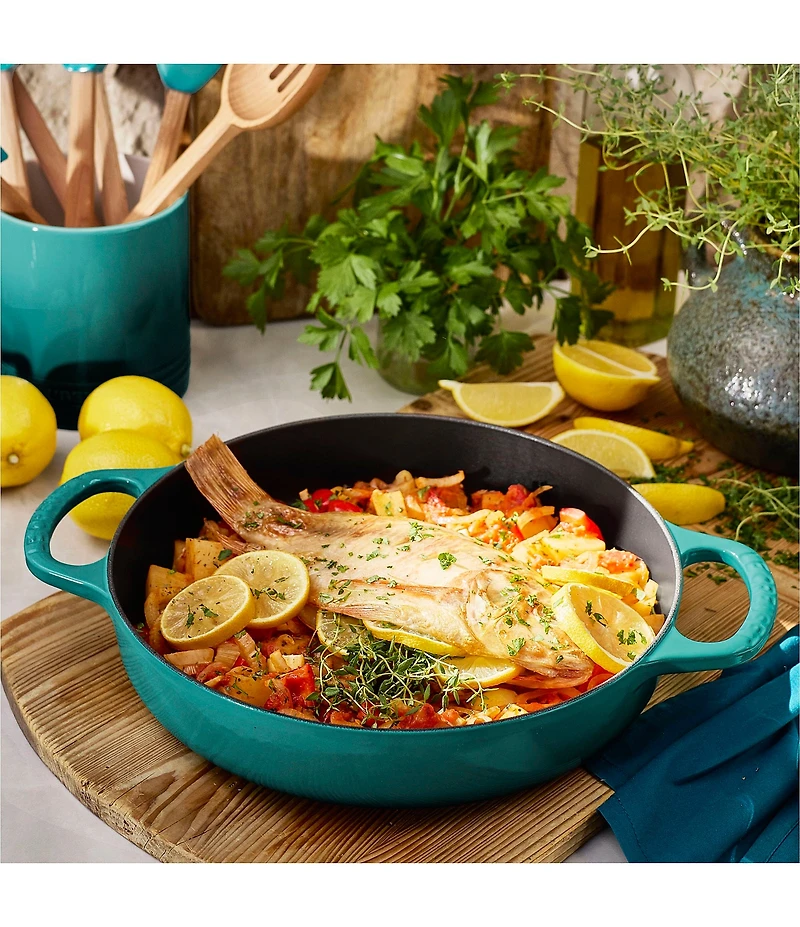 Le Creuset 11#double; Signature Enameled Everyday Cast Iron Pan
