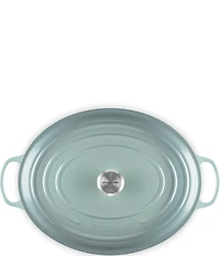 Le Creuset Signature 15.5 Quart Oval Dutch Oven with Stainless Steel Knob