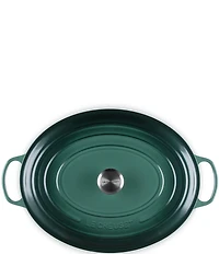 Le Creuset Signature 15.5 Quart Oval Dutch Oven with Stainless Steel Knob