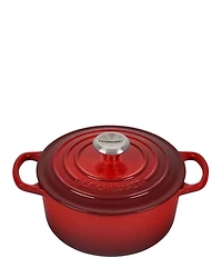 Le Creuset Signature 2-Quart Round Enameled Cast Iron Dutch Oven with Stainless Steel Knob