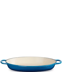 Le Creuset Signature 3-Quart Enameled Cast Iron Oval Baker with Loop Handles