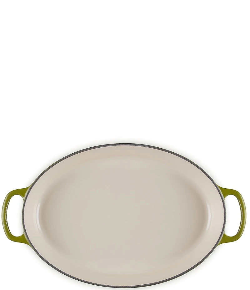 Le Creuset Signature 3-Quart Enameled Cast Iron Oval Baker with Loop Handles