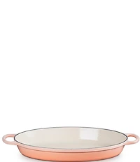 Le Creuset Signature 3-Quart Enameled Cast Iron Oval Baker with Loop Handles