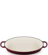 Le Creuset Signature 3-Quart Enameled Cast Iron Oval Baker with Loop Handles