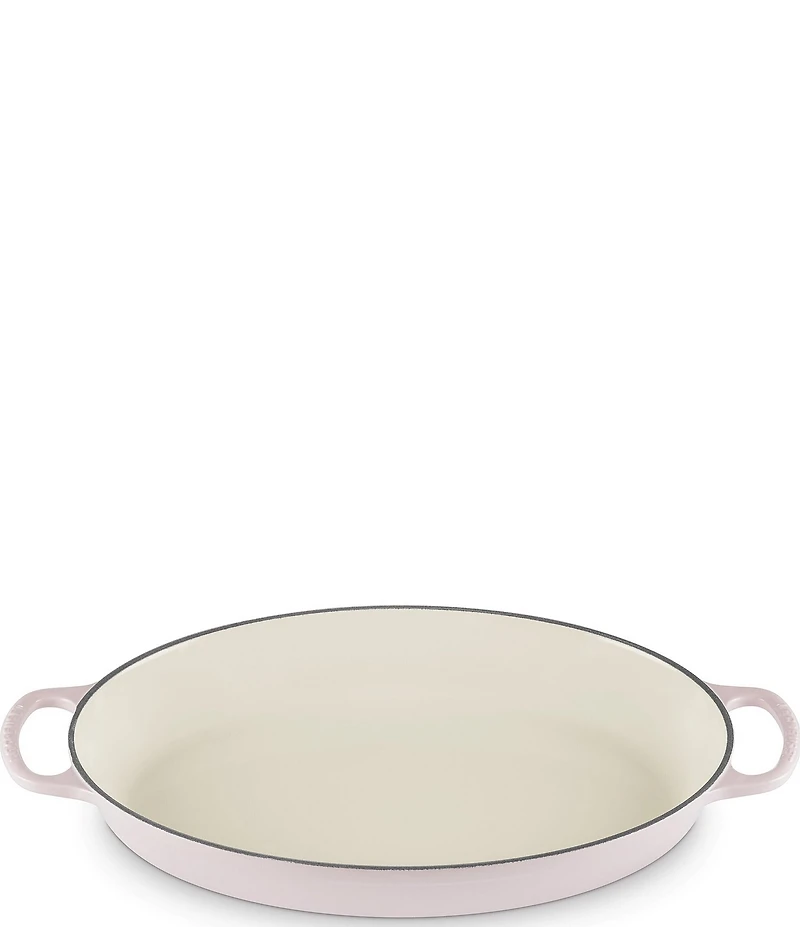 Le Creuset Signature 3-Quart Enameled Cast Iron Oval Baker with Loop Handles