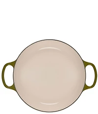 Le Creuset Signature 3.5-Quart Enameled Cast Iron Braiser with Gold Stainless Steel Knob
