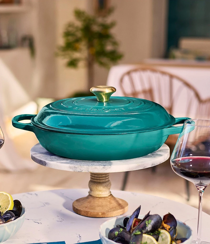 Le Creuset Signature 3.75-Quart Enameled Cast Iron Braiser