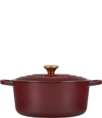 Le Creuset Signature 4.5-Quart Round Enameled Cast Iron Dutch Oven - Rhone