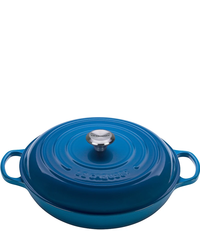 Le Creuset Signature Enameled Cast Iron Lidded Braiser, 5 qt.