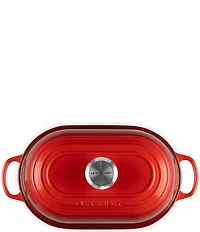 Le Creuset Signature Cast Iron Oval Bread Oven, 11.5#double;