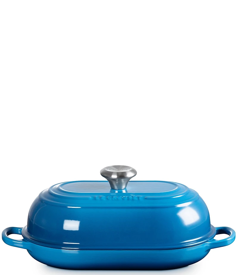 Le Creuset Signature Cast Iron Oval Bread Oven, 11.5#double;