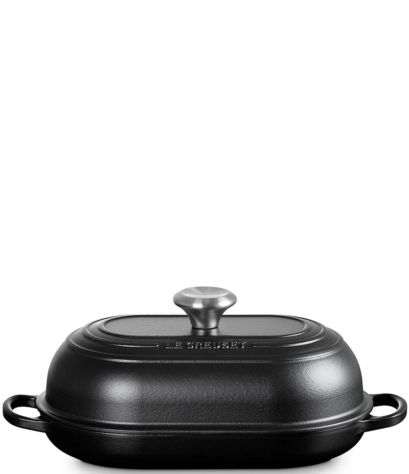 Le Creuset Signature Cast Iron Oval Bread Oven, 11.5#double;