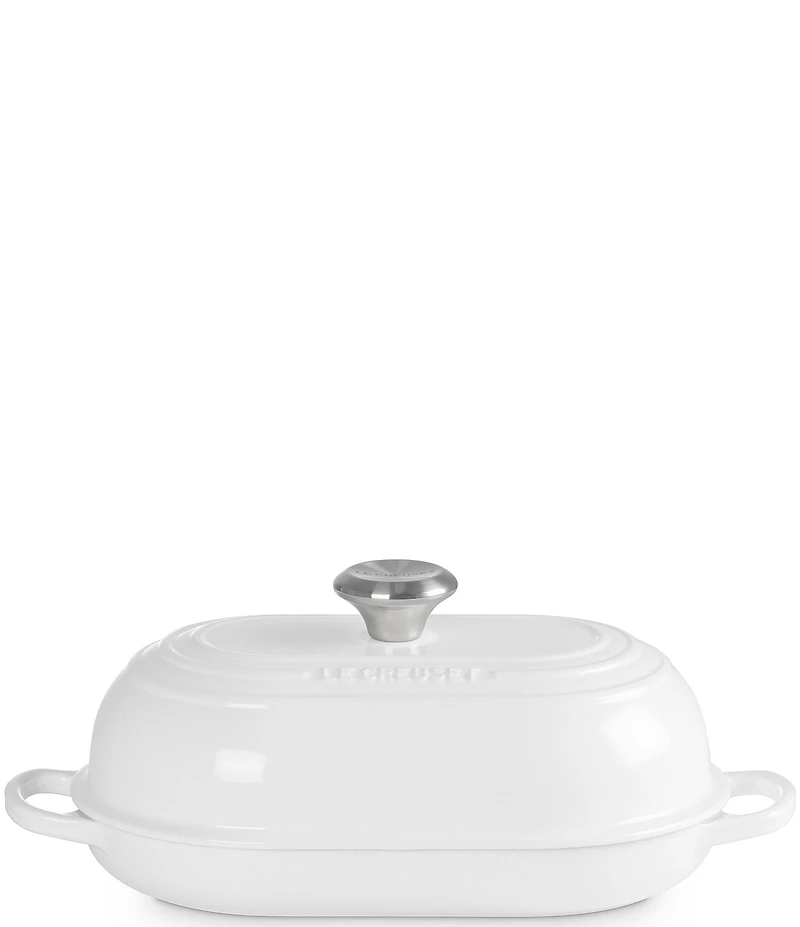 Le Creuset Signature Cast Iron Oval Bread Oven, 11.5#double;
