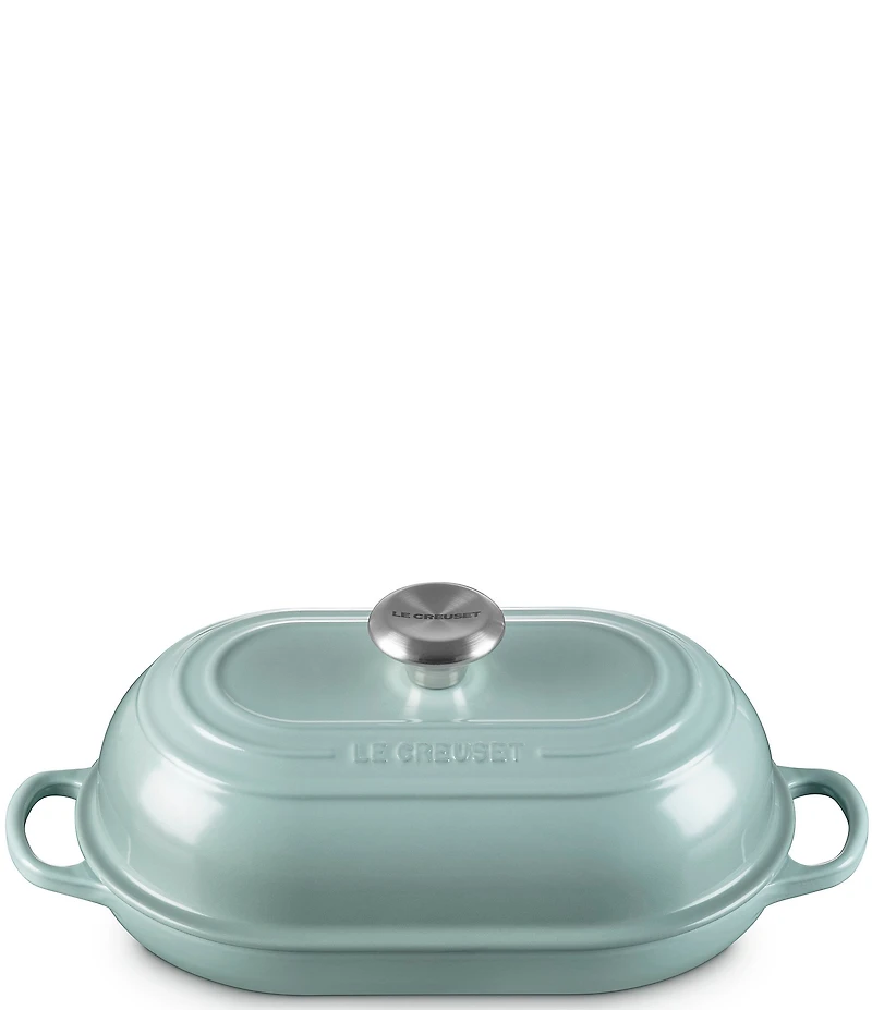 Le Creuset Signature Cast Iron Oval Bread Oven, 11.5#double;