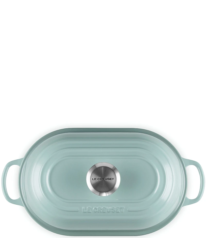 Le Creuset Signature Cast Iron Oval Bread Oven, 11.5#double;