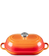 Le Creuset Signature Cast Iron Oval Bread Oven, 11.5#double;