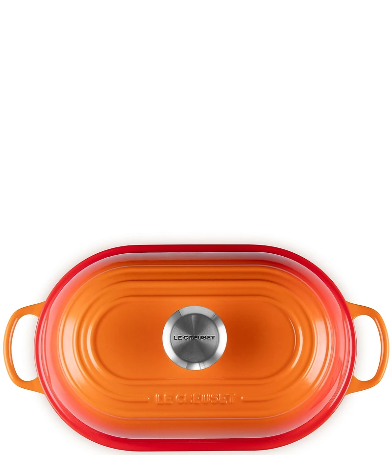 Le Creuset Signature Cast Iron Oval Bread Oven, 11.5#double;