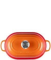 Le Creuset Signature Cast Iron Oval Bread Oven, 11.5#double;