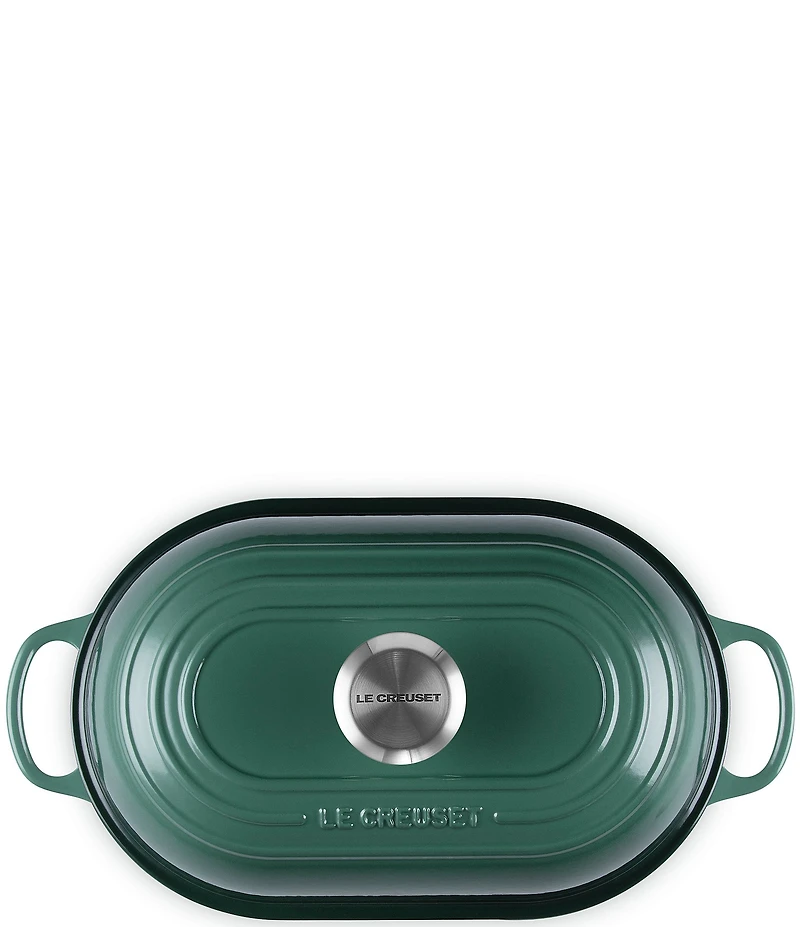Le Creuset Signature Cast Iron Oval Bread Oven, 11.5#double;