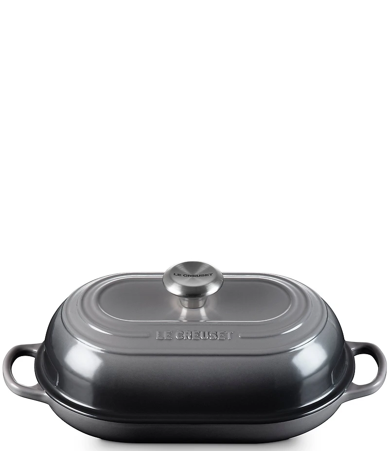 Le Creuset Signature Cast Iron Oval Bread Oven, 11.5#double;