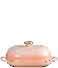 Le Creuset Signature Cast Iron Oval Bread Oven with Gold Knob, 11.5#double;