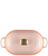 Le Creuset Signature Cast Iron Oval Bread Oven with Gold Knob, 11.5#double;