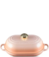 Le Creuset Signature Cast Iron Oval Bread Oven with Gold Knob, 11.5#double;