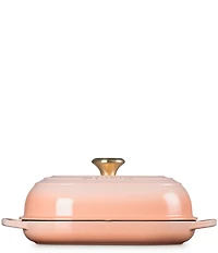 Le Creuset Signature Cast Iron Oval Bread Oven with Gold Knob, 11.5#double;