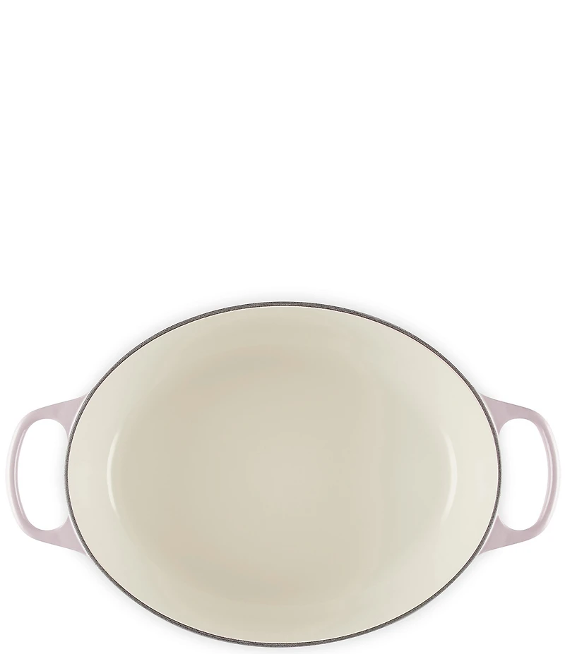 Le Creuset Signature Cast Iron Oval Oven Dutch Oven with Stainless Steel knob