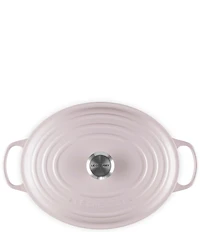 Le Creuset Signature Cast Iron Oval Oven Dutch Oven with Stainless Steel knob