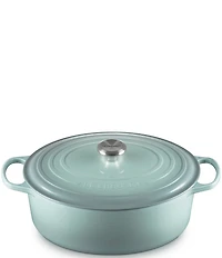 Le Creuset Signature Cast Iron Oval Oven Dutch Oven with Stainless Steel knob