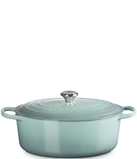 Le Creuset Signature Cast Iron Oval Oven Dutch Oven with Stainless Steel knob
