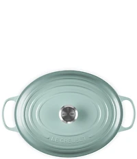 Le Creuset Signature Cast Iron Oval Oven Dutch Oven with Stainless Steel knob