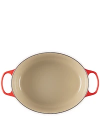 Le Creuset Signature Cast Iron Oval Oven Dutch Oven with Stainless Steel knob