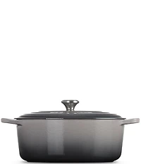 Le Creuset Signature Cast Iron Oval Oven Dutch Oven with Stainless Steel knob