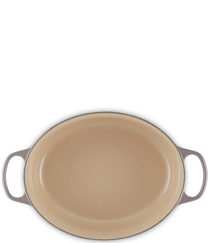 Le Creuset Signature Cast Iron Oval Oven Dutch Oven with Stainless Steel knob
