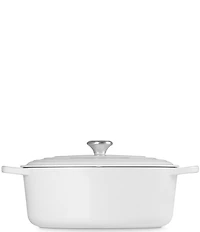 Le Creuset Signature Cast Iron Oval Oven Dutch Oven with Stainless Steel knob