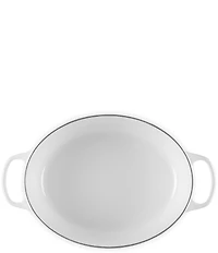 Le Creuset Signature Cast Iron Oval Oven Dutch Oven with Stainless Steel knob