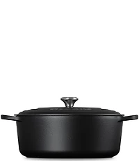Le Creuset Signature Cast Iron Oval Oven Dutch Oven with Stainless Steel knob